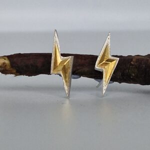 Lightning bolt studs